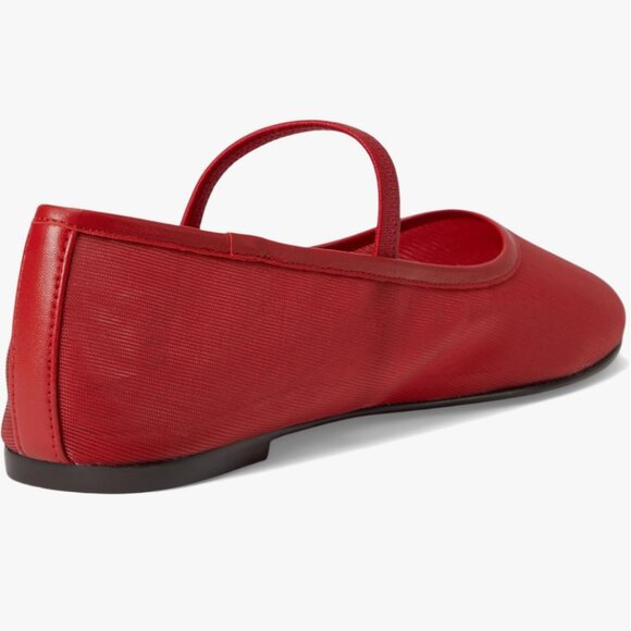 NWT - Madewell The Greta Ballet Flat in Mesh - Red - Size 9 - Picture 5 of 5